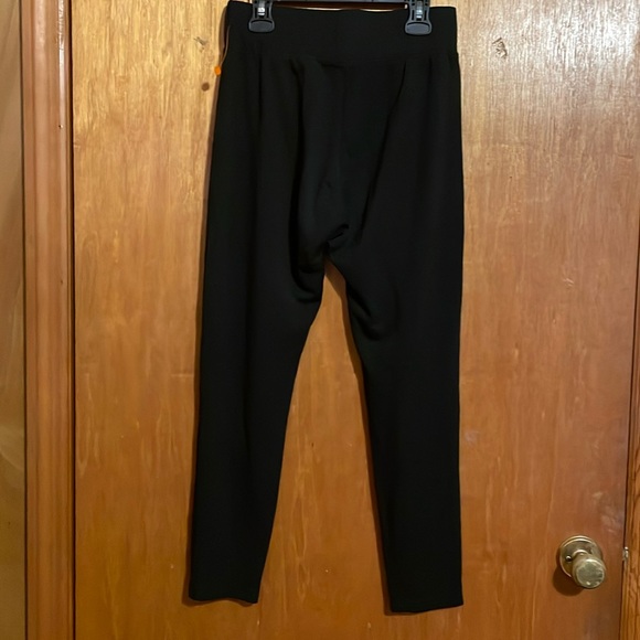 •MERONA•WOMENS EVERYDAY SOFT BLACK ULTRA HIGH RISE LEGGINGS MEDIUM (LIKE NEW) - Picture 2 of 8